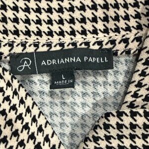 Brown Checkered Sleeveless Blouse